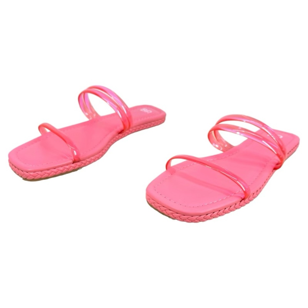 BP | Viola Hot Pink Flat Sandals 9.5